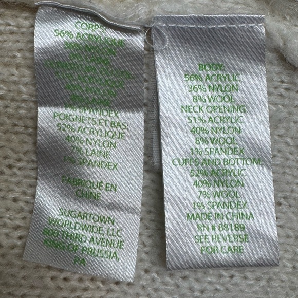 Lilly Pulitzer Elannie Brown Ombré Stripe Crewneck Sweater Size Large - Picture 4 of 5